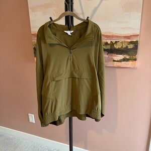 Athleta Oversized Quarter Zip